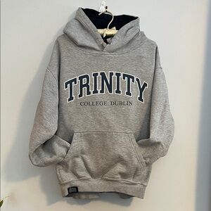 Gray Trinity College Dublin Hoodie, size XL